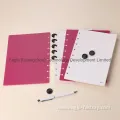 Junior Size Poly Cover Disc Ring Bound Notebooks